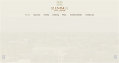 Desktop Screenshot of glendaleciviccenter.com